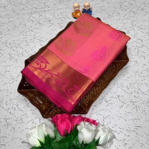 putta embossed saree